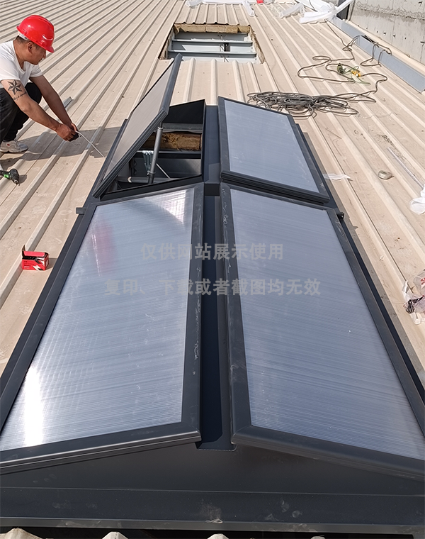 兰州王老吉生产车间乌尔禾排烟天窗