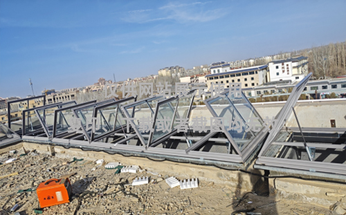 敦煌博物馆乌尔禾排烟天窗